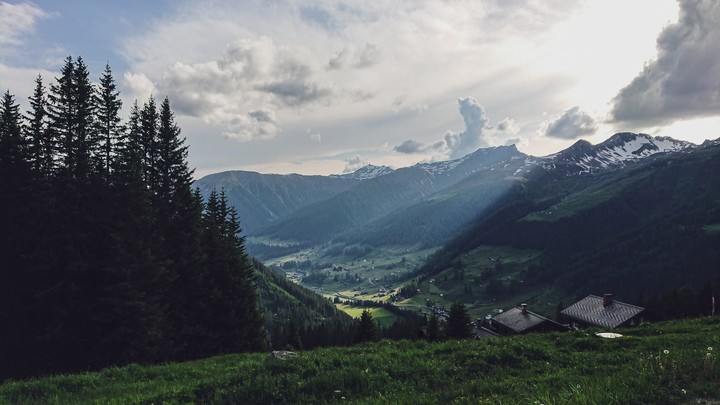 Mountains Of Switzerlend.