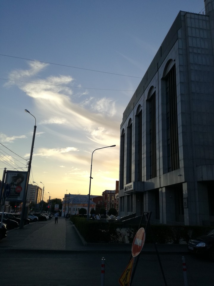 Небо Оренбурга
