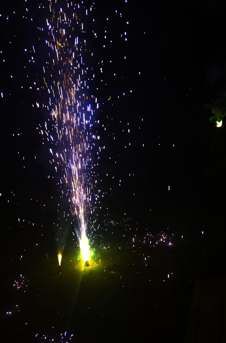 lights up