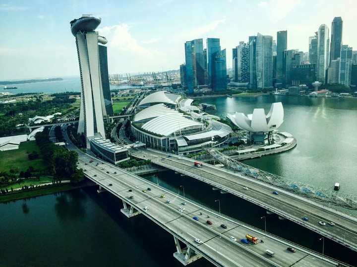 view from world's biggest Wheel