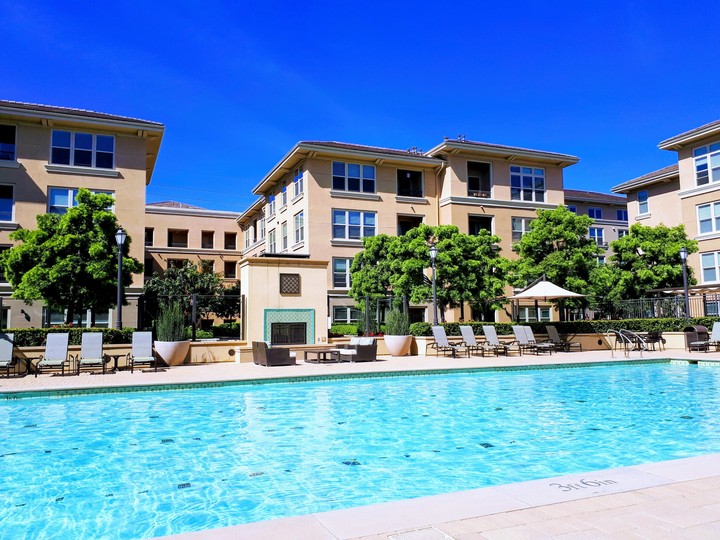 pool in the apartment