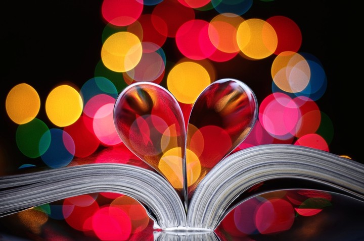 Book Paper Page Heart Highlights