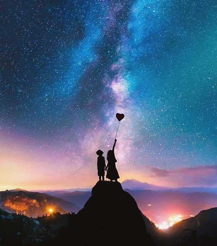 dreams built under the starry sky