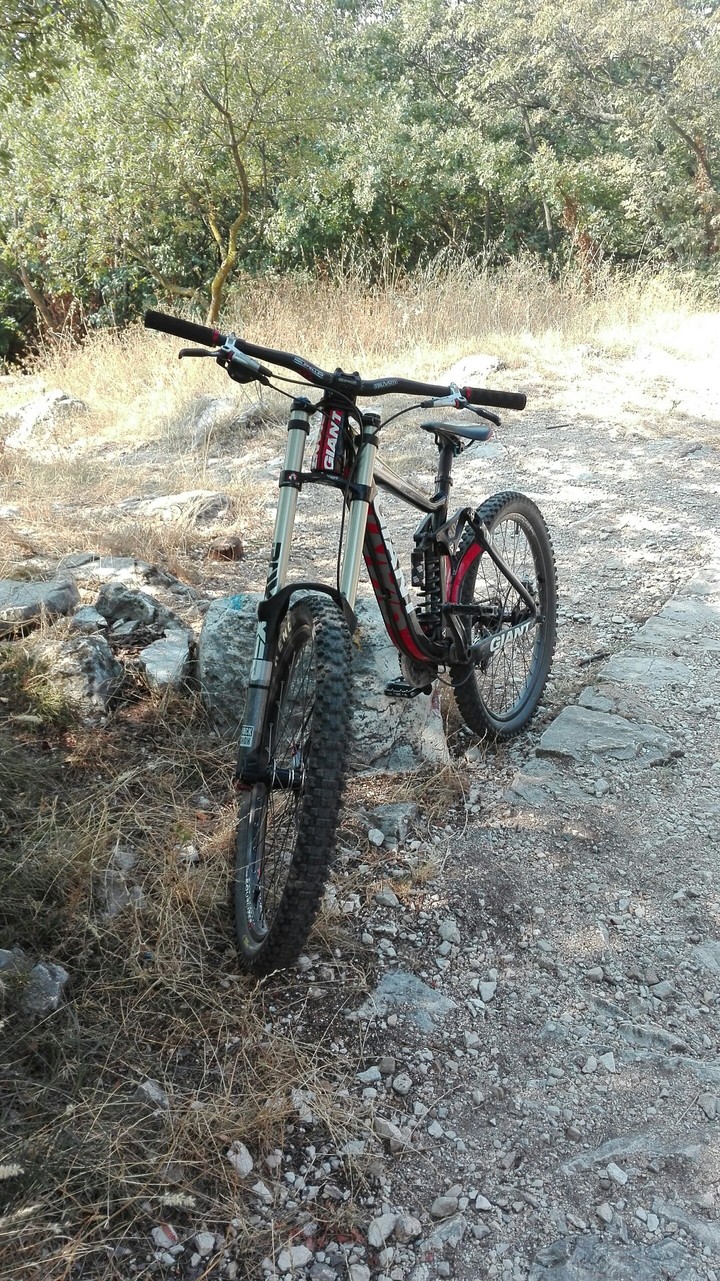 downhill