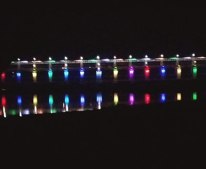 lighting bridge, Vijayawada