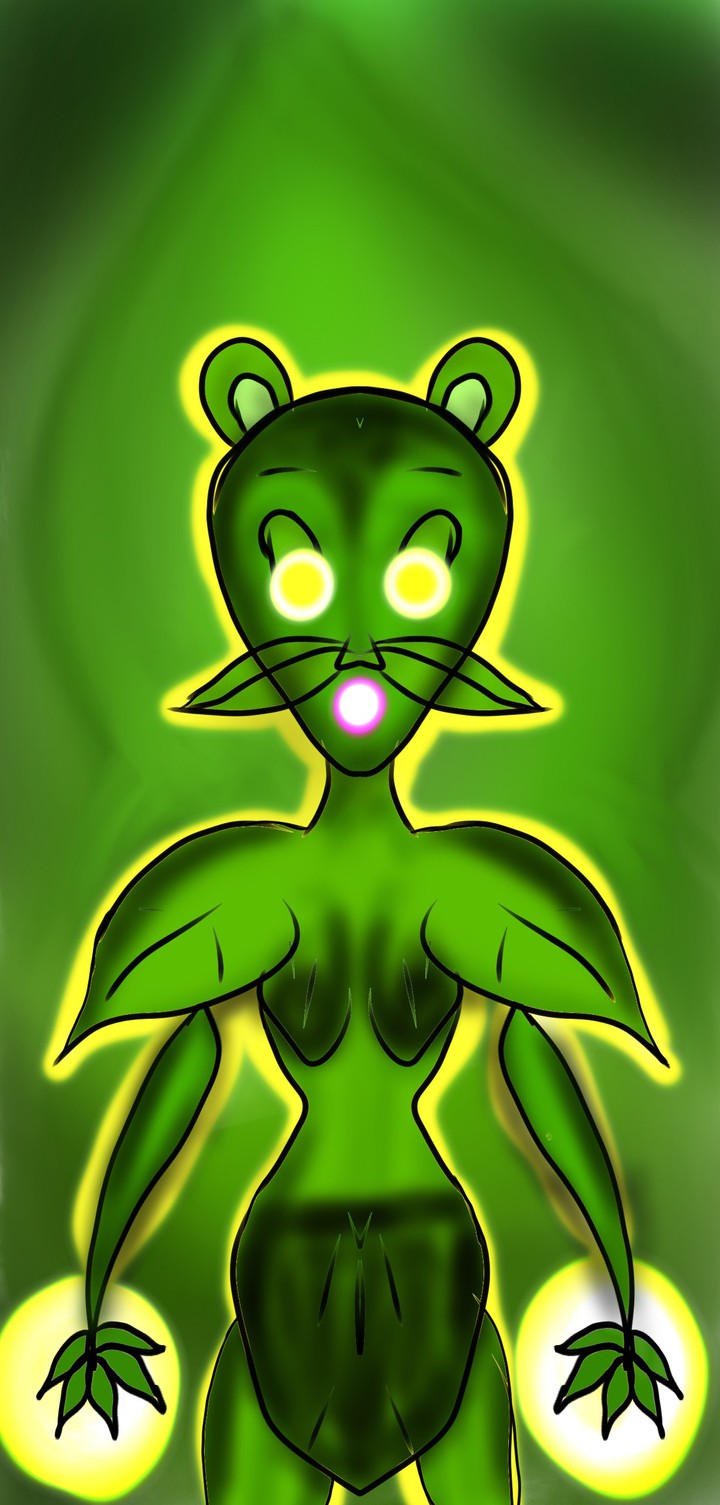 leaf lady
