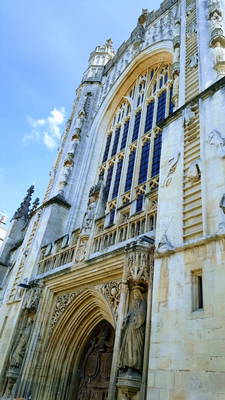 Medieval church in Bath, England.
