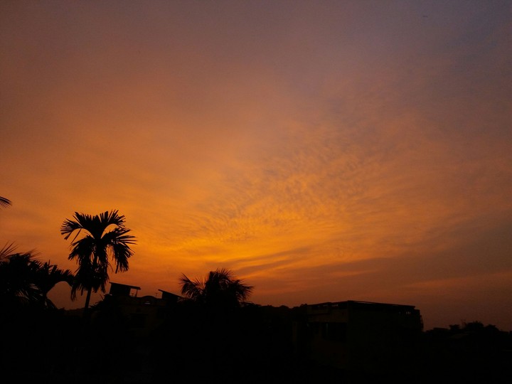 evening sky