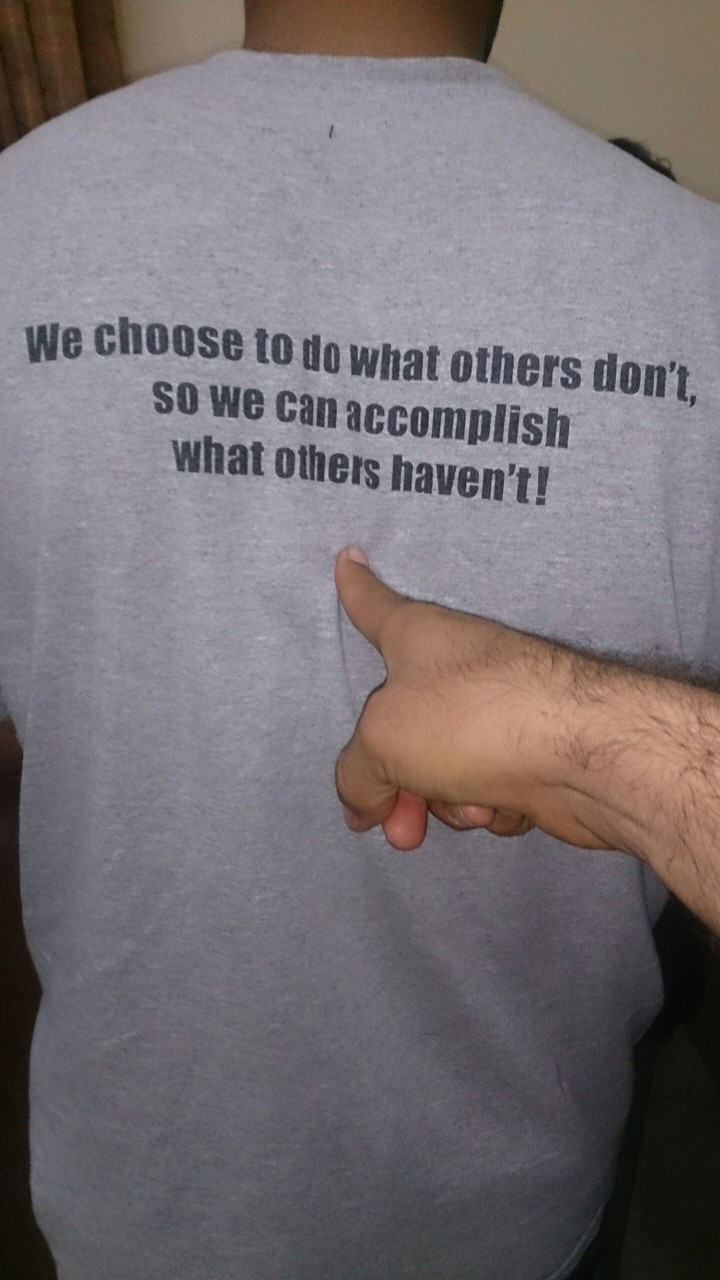 point a finger