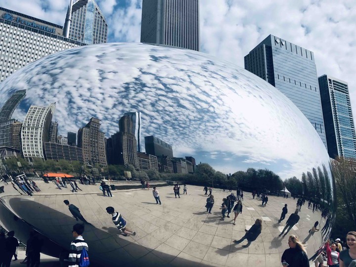 The bean at Millennium park, Chicago.