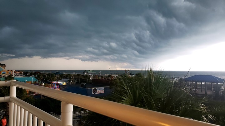 Storm At The Beach