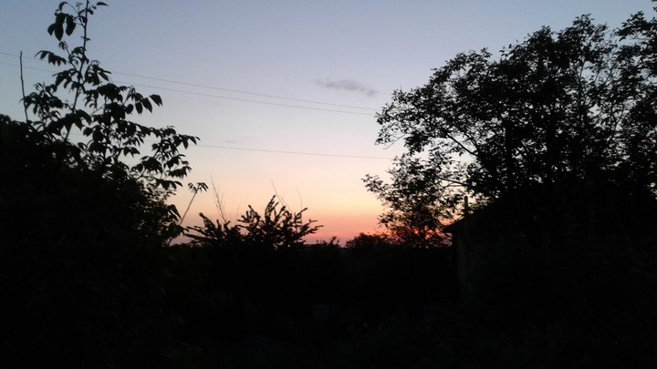 закат