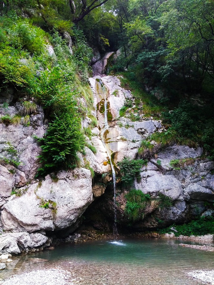 little waterfall