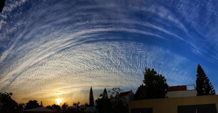 panoramic sunrise