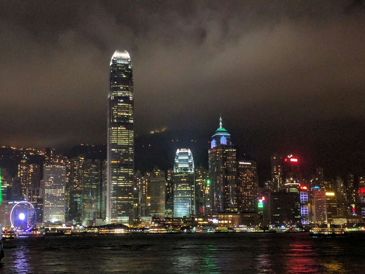 Hong Kong night view