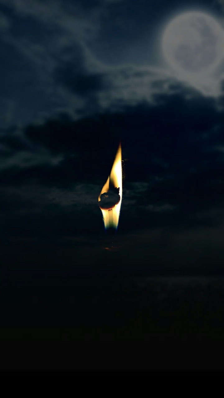 Moonlight and candlelight..