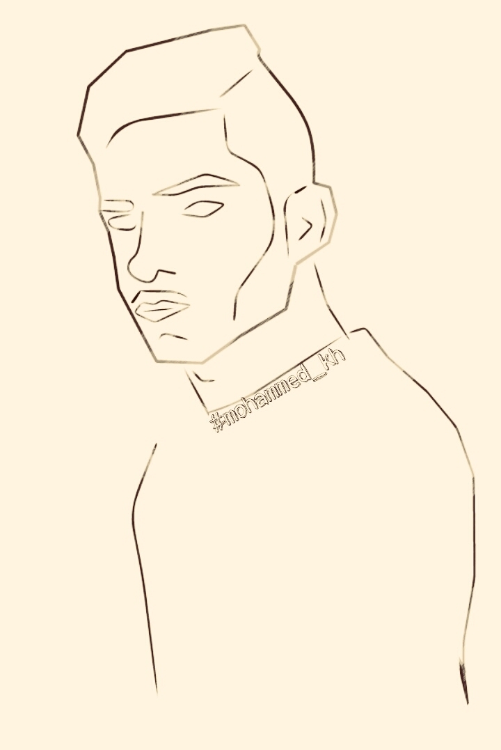 draw by #mohammed_kh