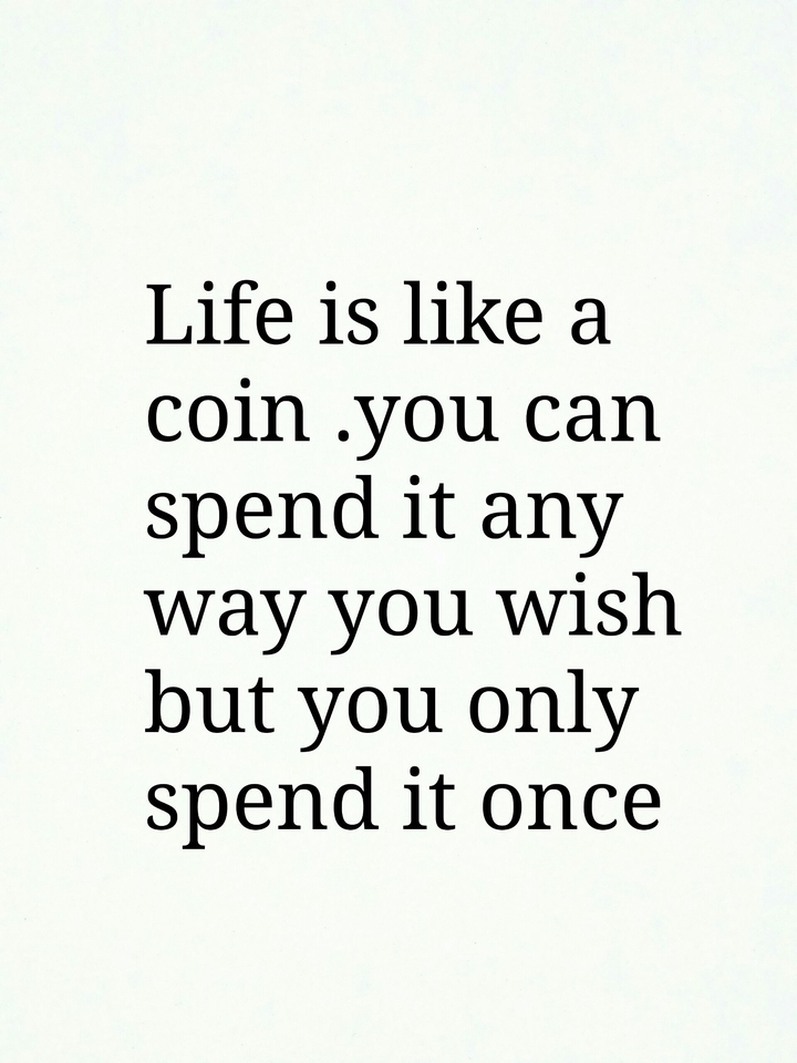 life is like...