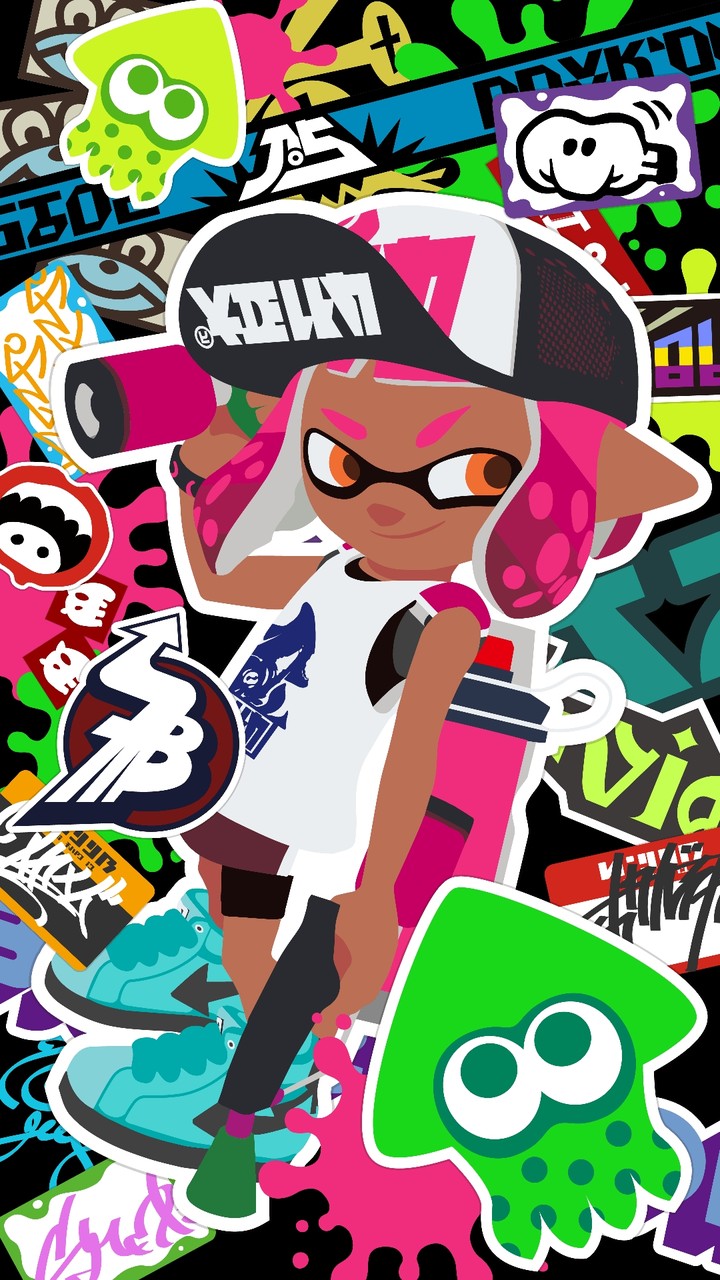 Splatoon 2 Inkling-girl