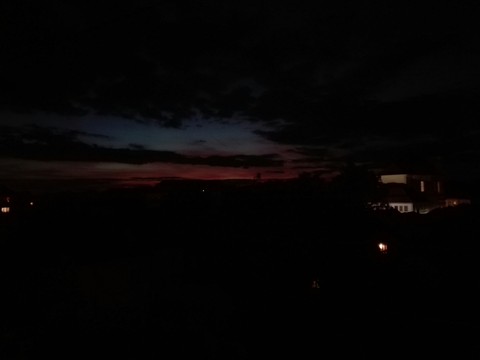 the late sunset