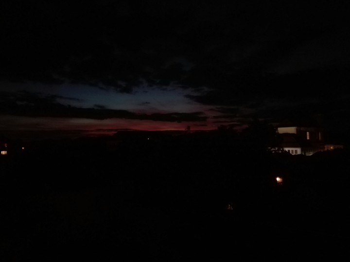 the late sunset