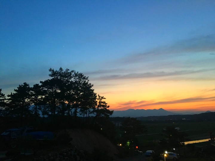노을