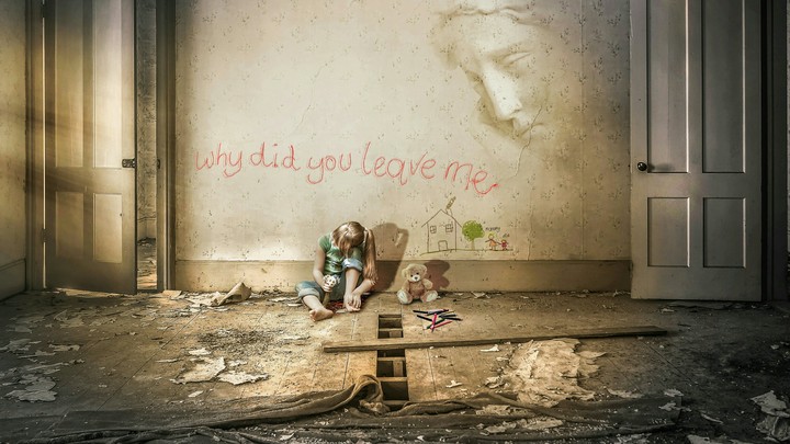 Abandoned child 5k image