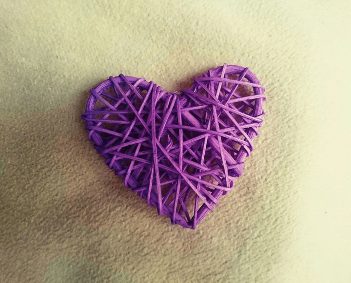 Rattan heart ♥
