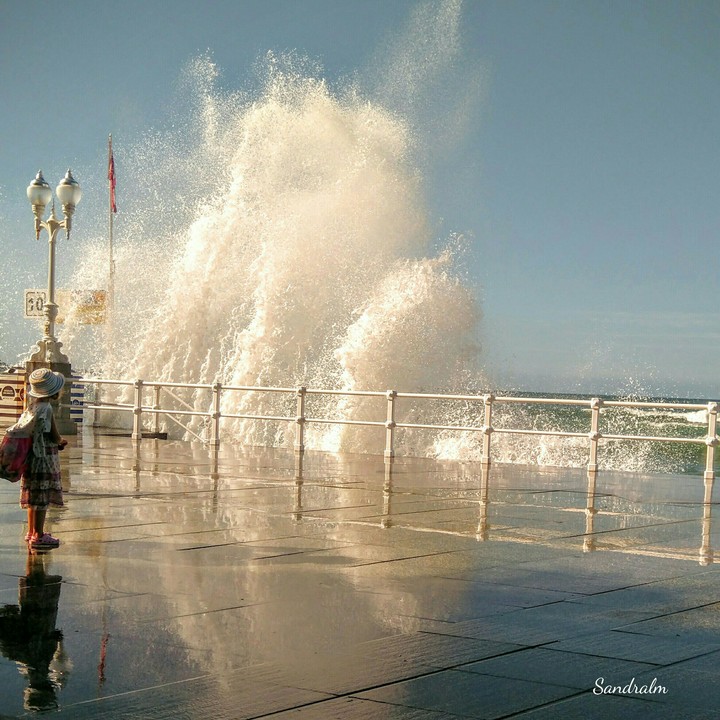 Waves.