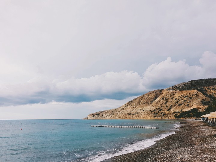 october at the sea