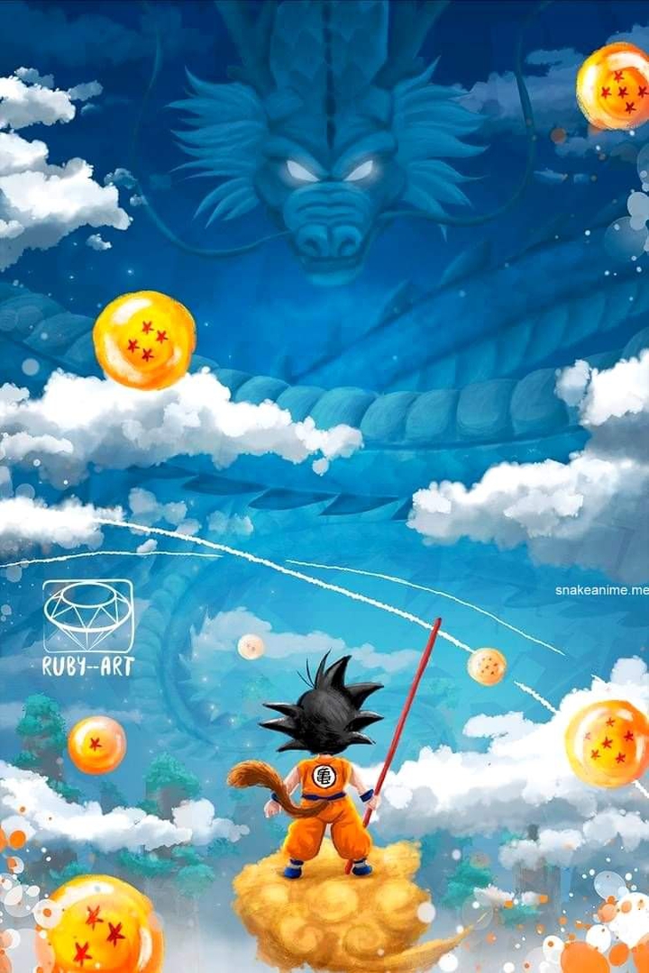 Goku and Shenron