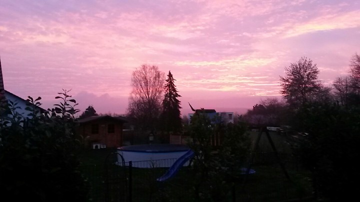 Sonnenaufgang über Niederwalgern