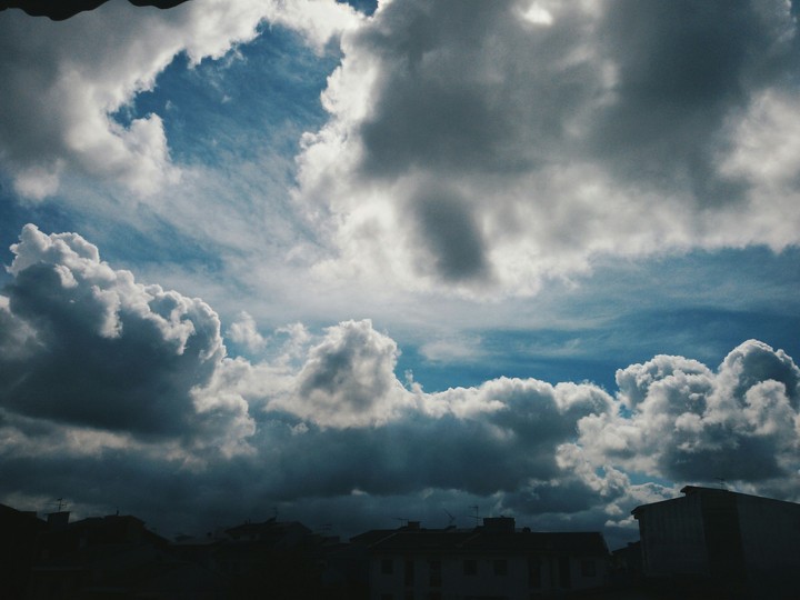 morning cloudy sky