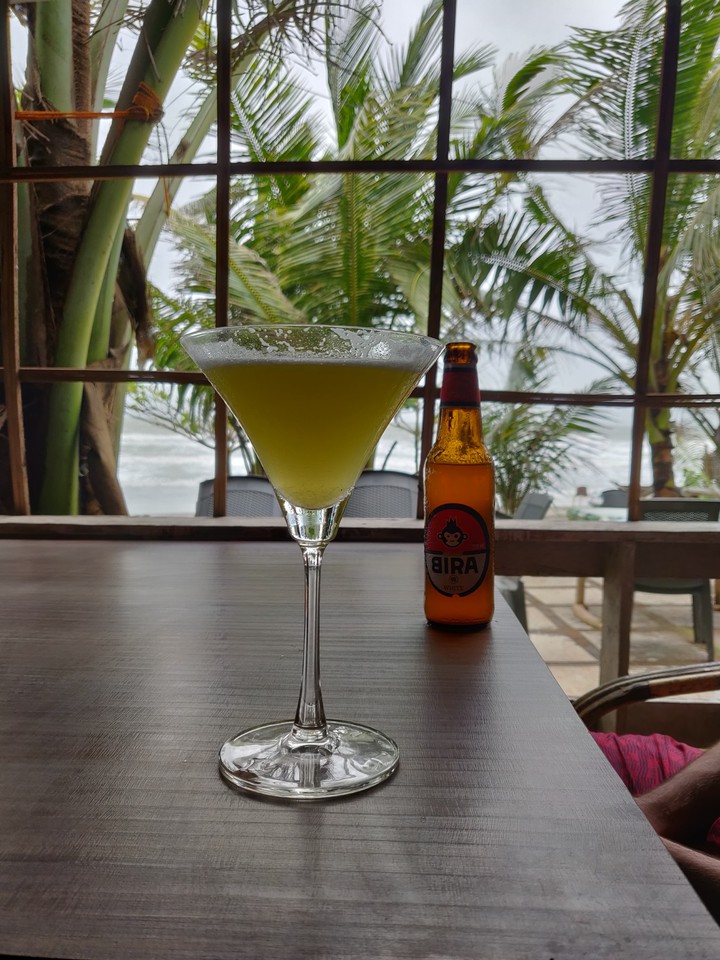 Martini by the beach