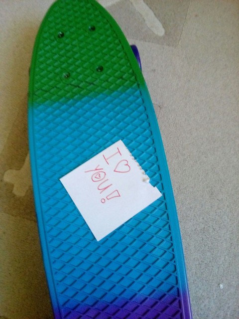 penny board sunbow 22:I love you