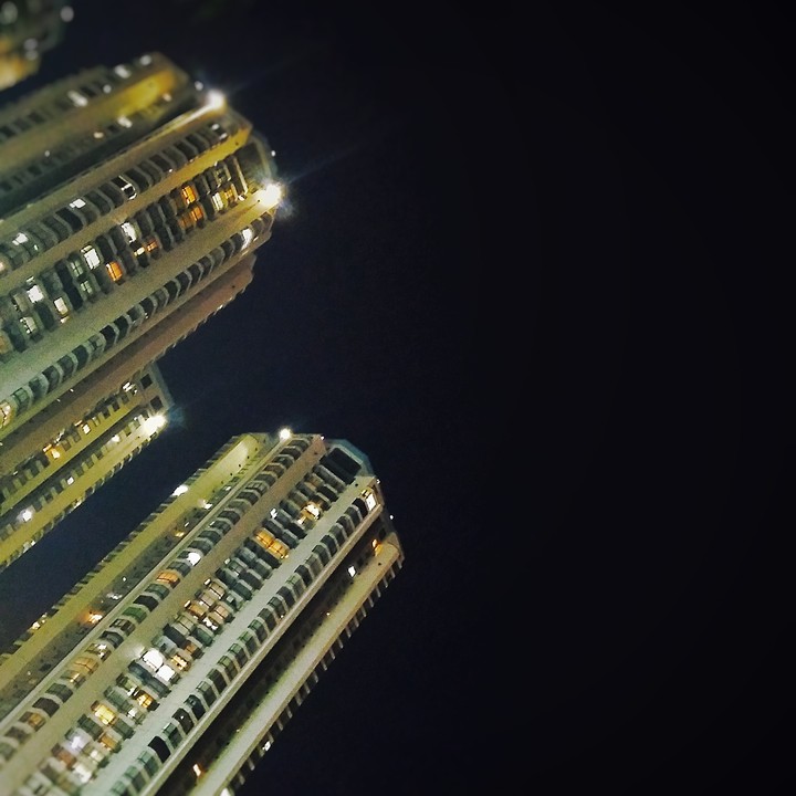 look up