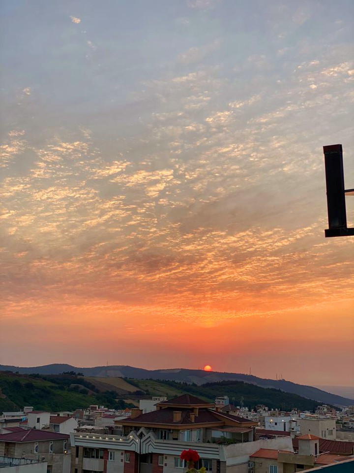 a beautiful sunset