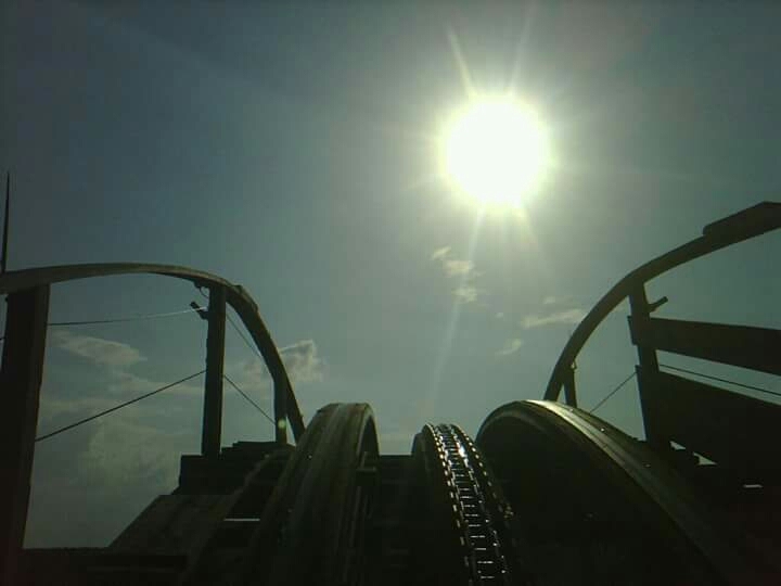 roller coaster ride