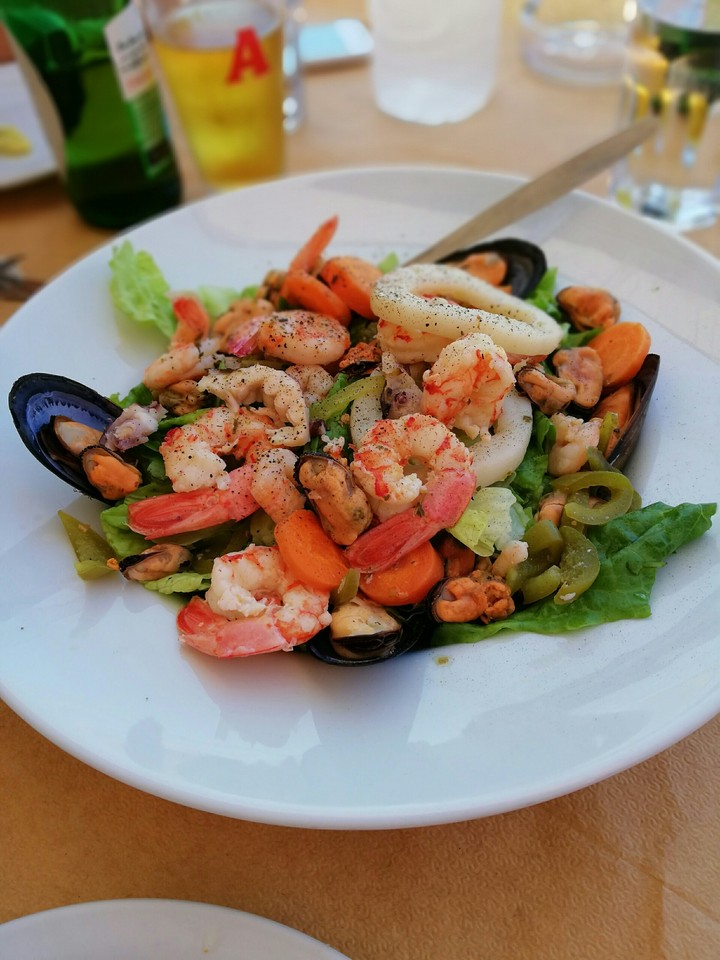 Seafood salad