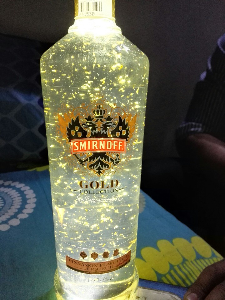 Smirnoff gold edition
