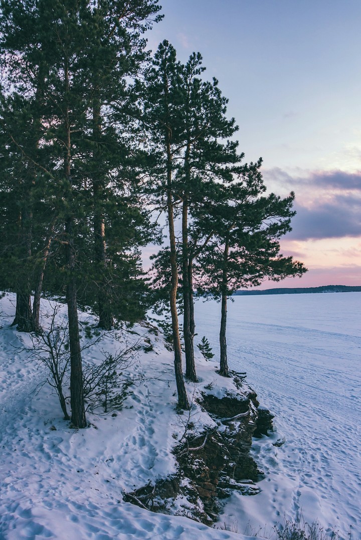 winter lake