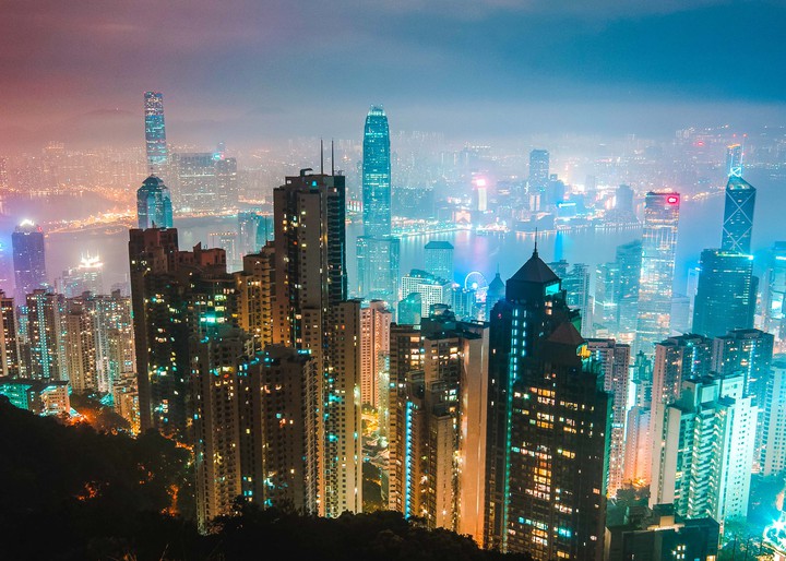 lighting city