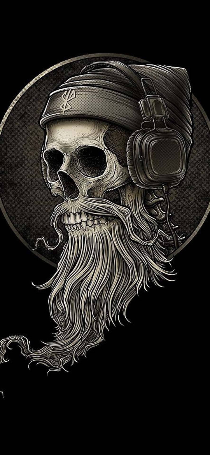 music skull