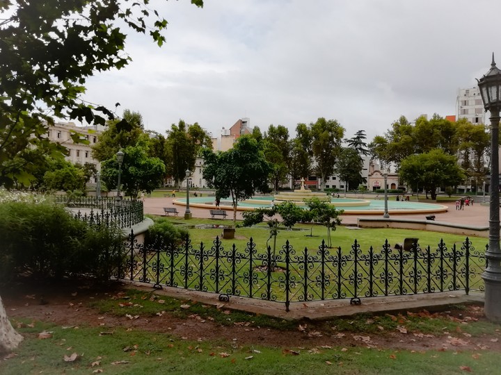 Plaza sobre Monte Córdoba Argentina