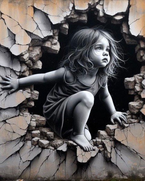 sfondi photomontage, child