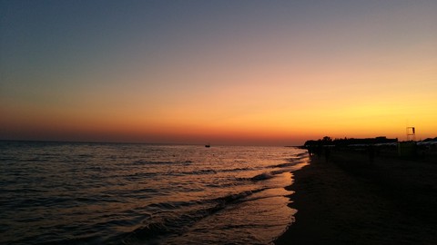 coast, sky Hintergrundbilder