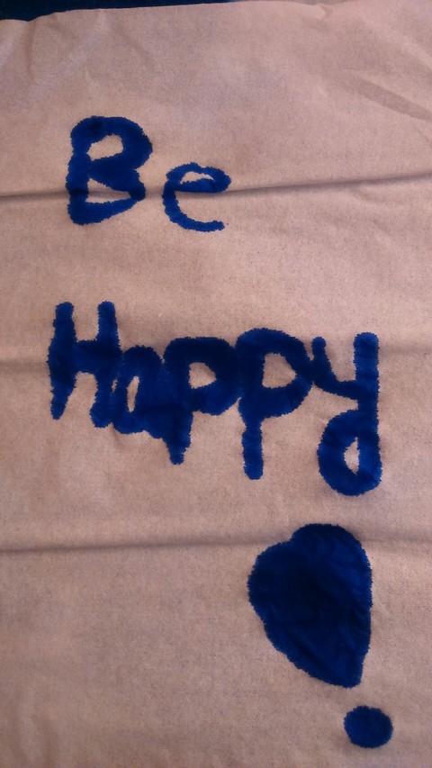 be happy