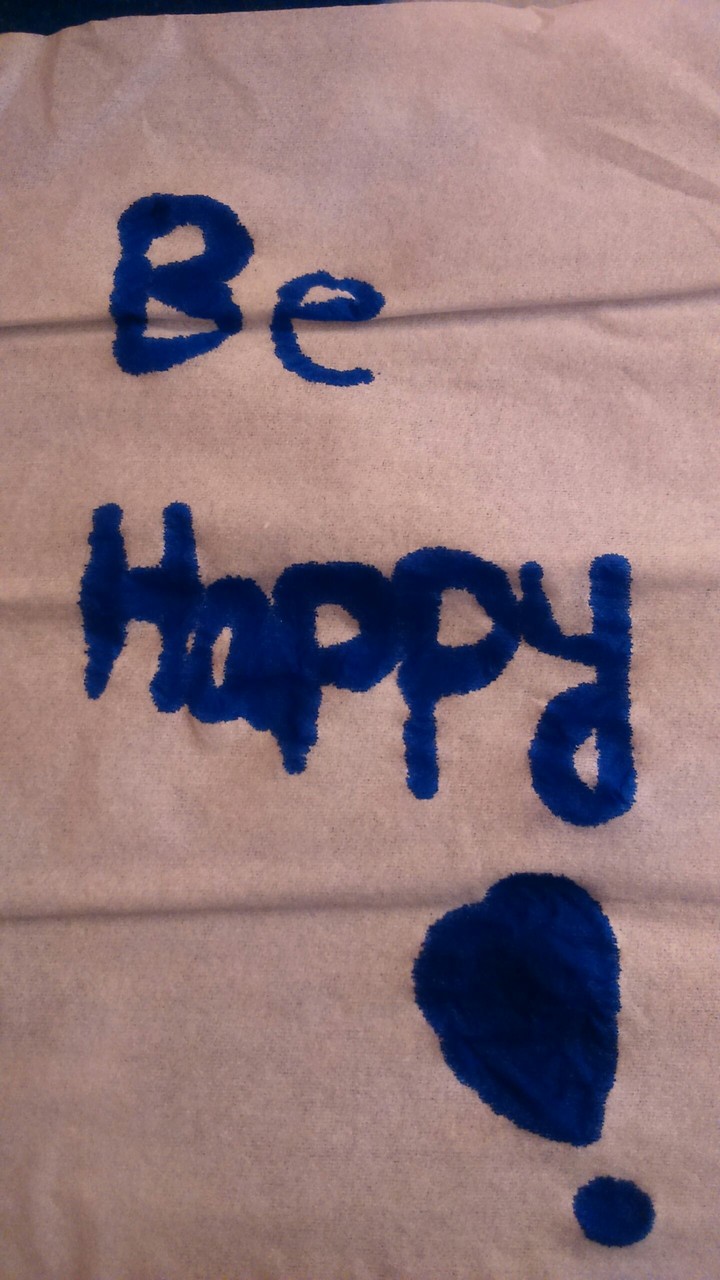 be happy