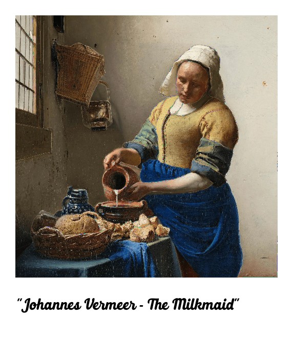 Johannes Vermeer - The Milkmaid