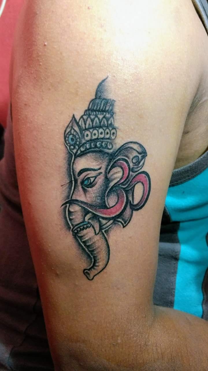 vigneshwara tattoo